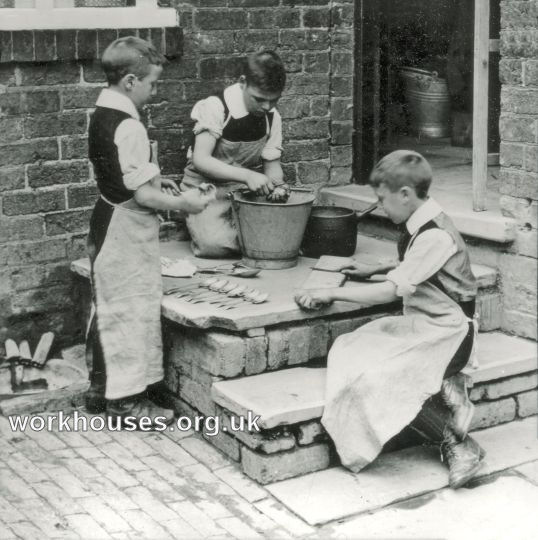 Pontefract Union Cottage Homes, Carleton - Chores