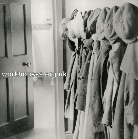Pontefract Union Cottage Homes, Carleton - Hats and coats