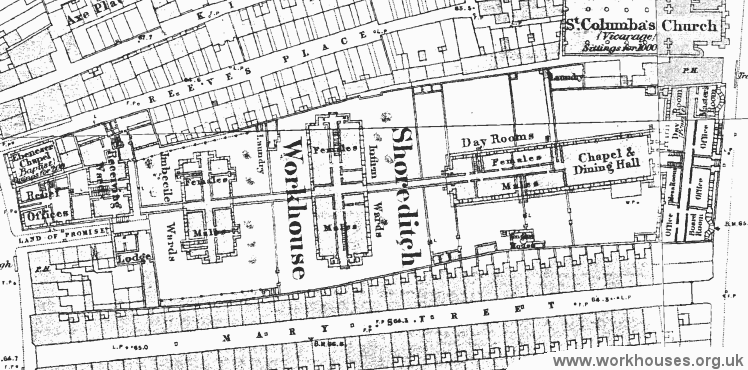 The Workhouse In Shoreditch St Leonard s London Middlesex